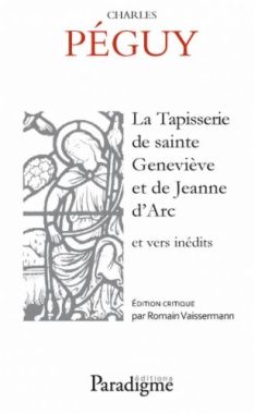 La tapisserie de Sainte Geniève et de Jeanne d'Arc : et vers inédits