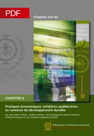 Développement durable et responsabilité sociale, chapitre 6