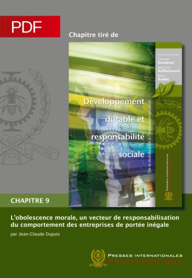 Développement durable et responsabilité sociale, chapitre 9