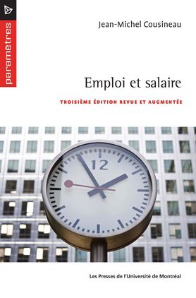 Emploi et salaire: Troisième édition revue et augmentée
