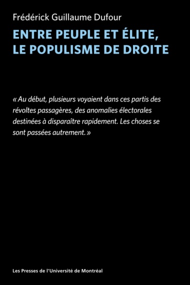 Entre peuple et élite, le populisme de droite