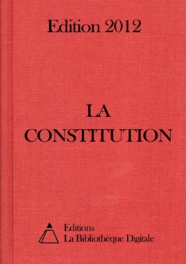 La Constitution (France) - Edition 2012